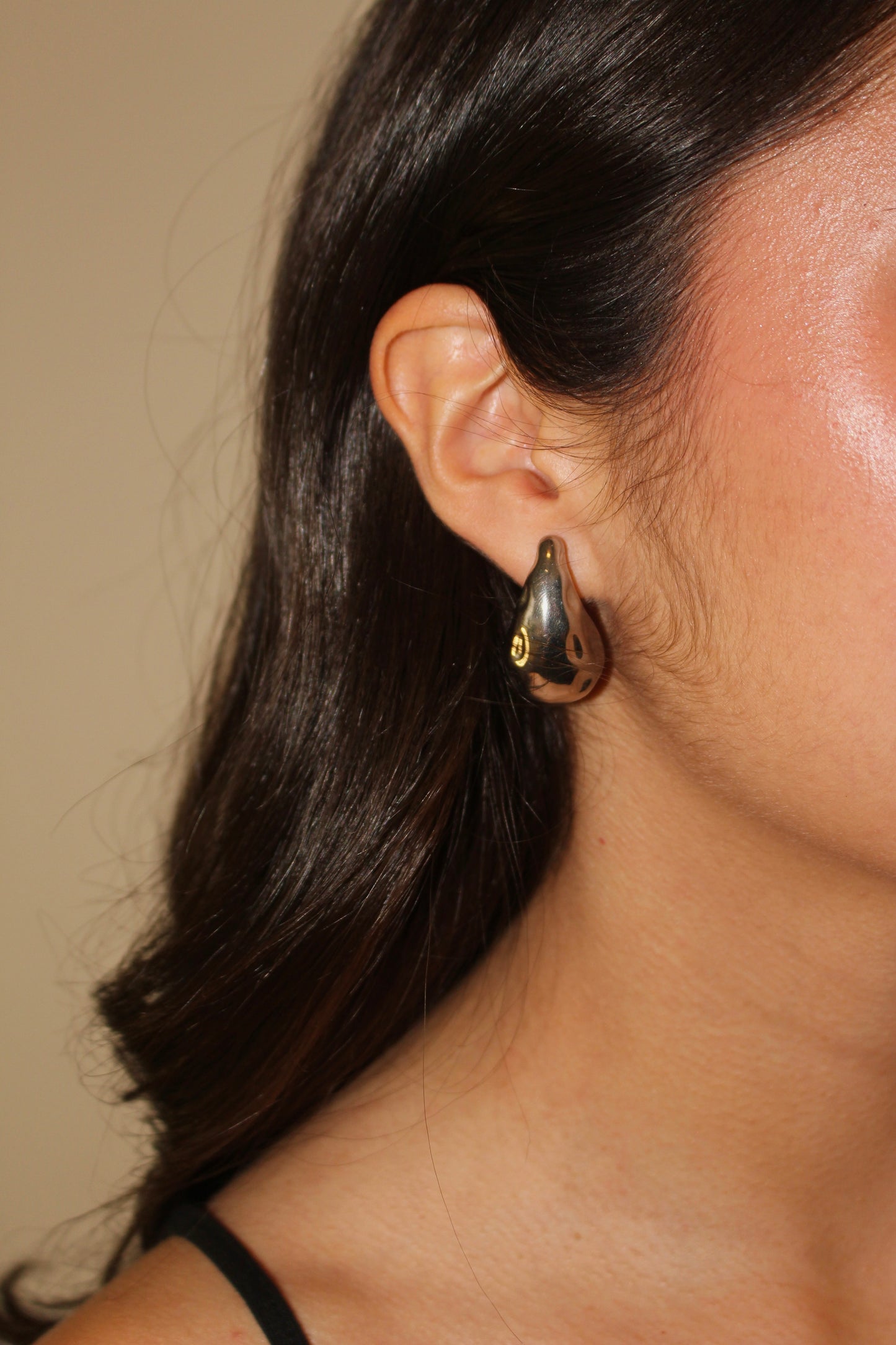 Aretes Gotas Vintage Silver
