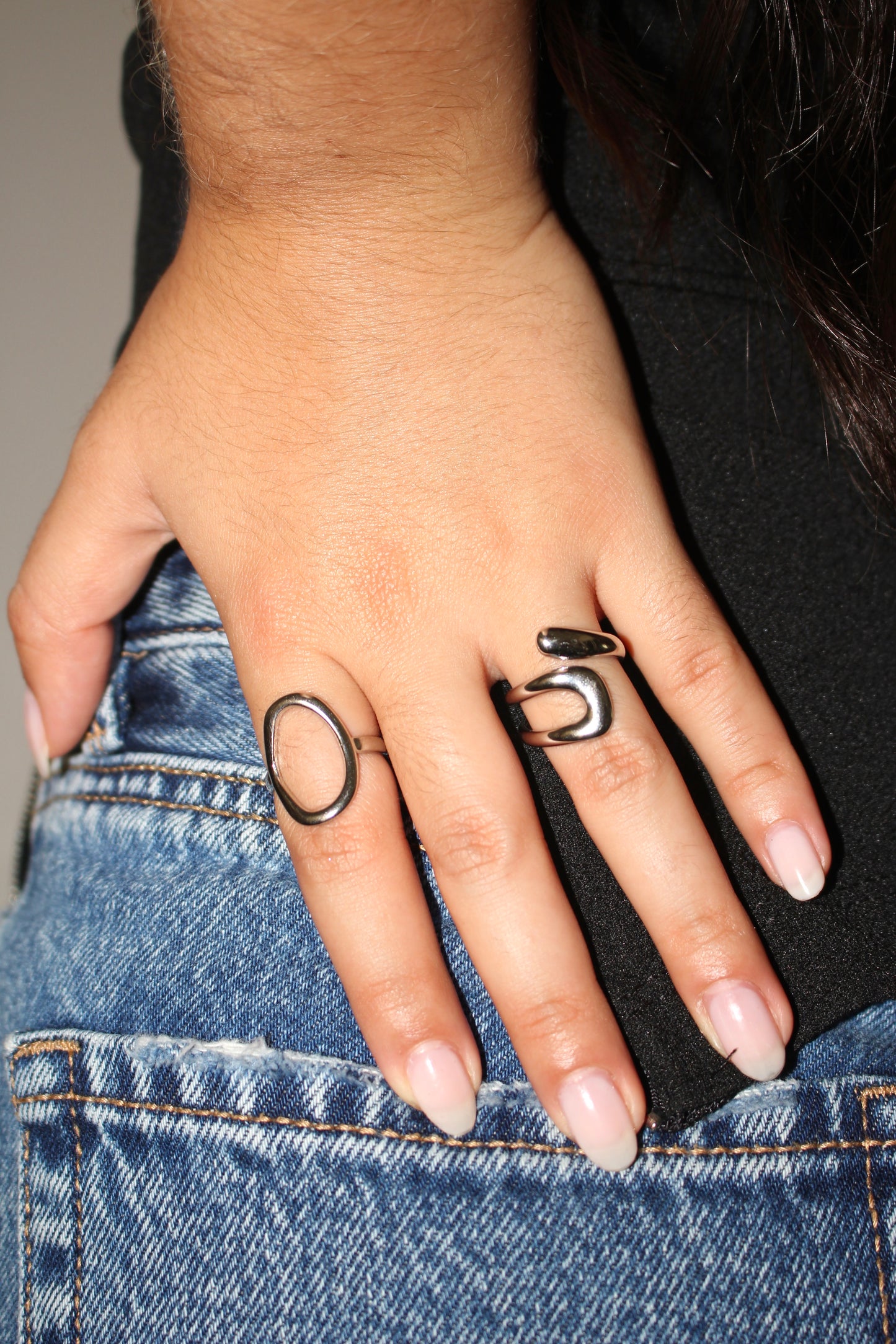 Silver Anillo
