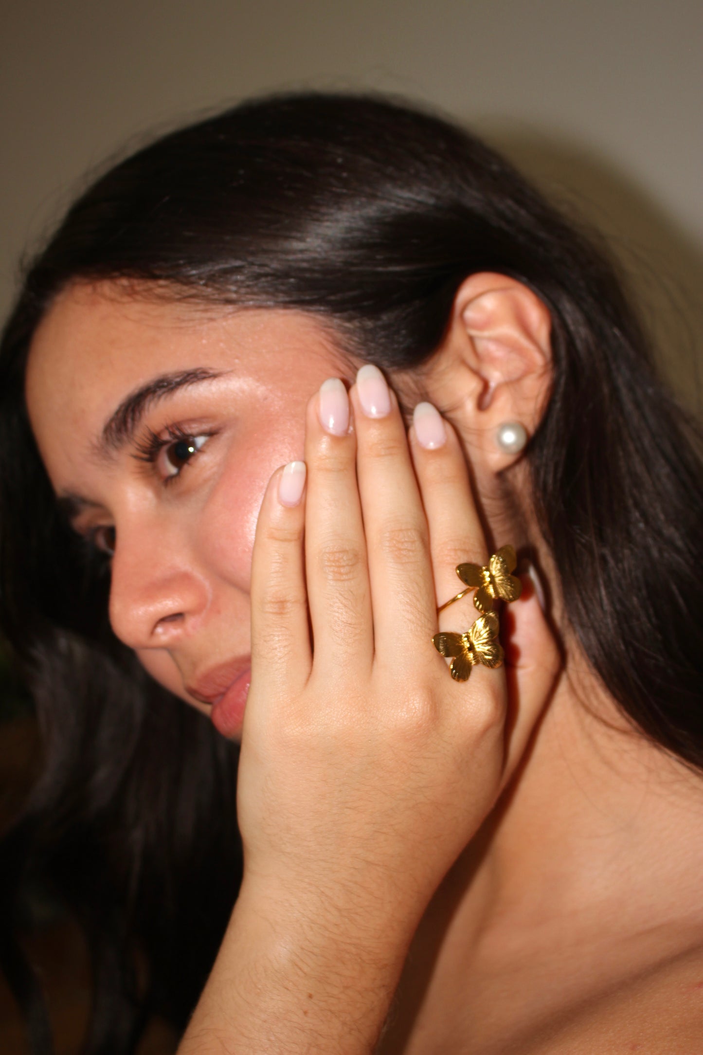 Anillo Retro Mariposas