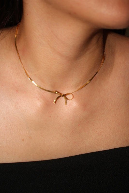 Collar Lazo Dorado