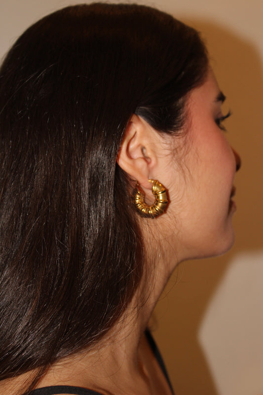 Aretes estilo de moda